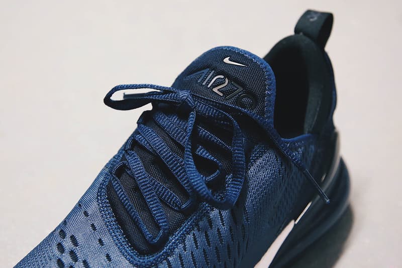 近賞 Nike Air Max 270 全新「Midnight Navy」配色