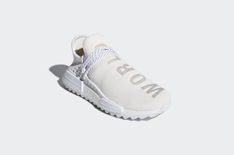 搶先預覽 Pharrell x adidas Originals Hu NMD Trail 全白配色設計
