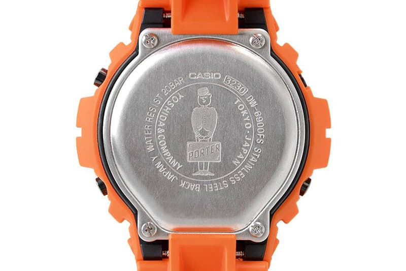PORTER x G-SHOCK 全新 DW-6900 聯名錶款