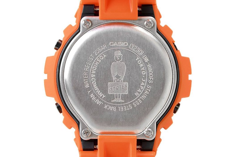 PORTER x G-SHOCK 全新 DW-6900 聯名錶款