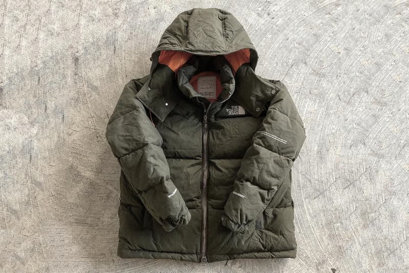 READYMADE 以古軍布重塑 The North Face 經典羽絨外套