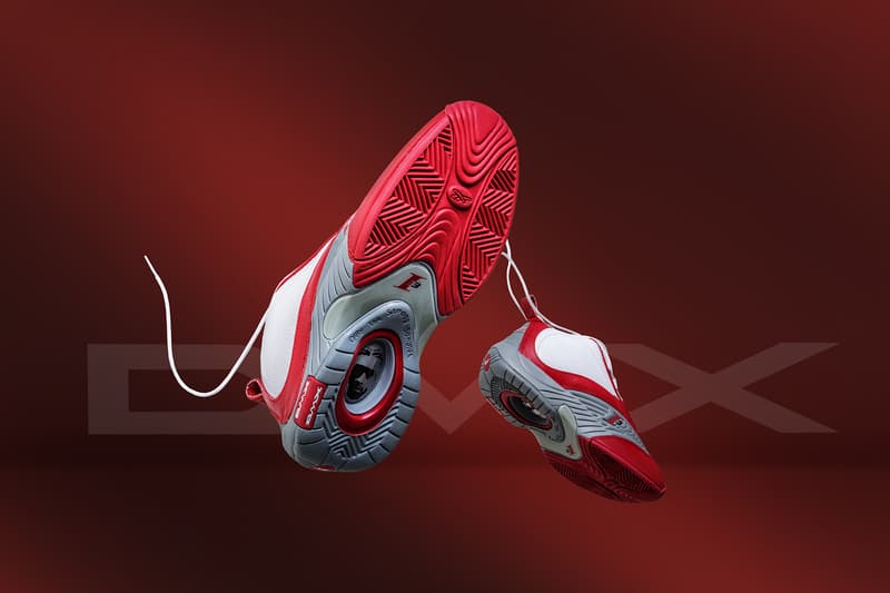 近赏 Reebok Answer IV 红白灰配色