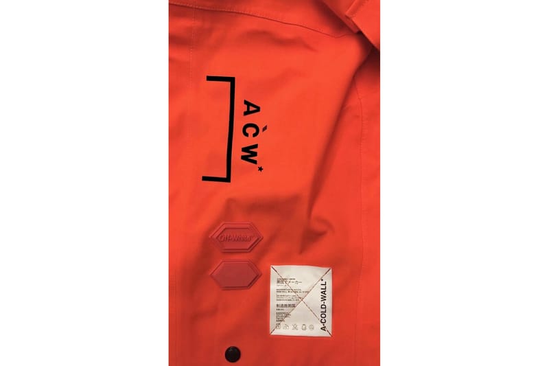 A-COLD-WALL* x Off-White™ 聯名企劃曝光