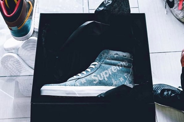 The Shoe Surgeon 打造全新 Supreme x Louis Vuitton x Vans Sk8-Hi 定製鞋款