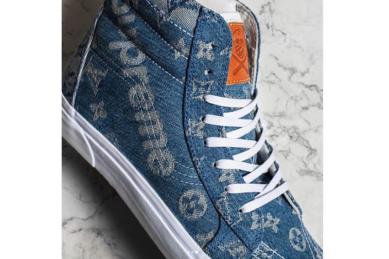 The Shoe Surgeon 打造全新 Supreme x Louis Vuitton x Vans Sk8-Hi 定製鞋款