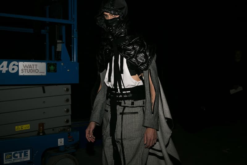 走进 TAKAHIROMIYASHITATheSoloist. 2018 秋冬发布会後台