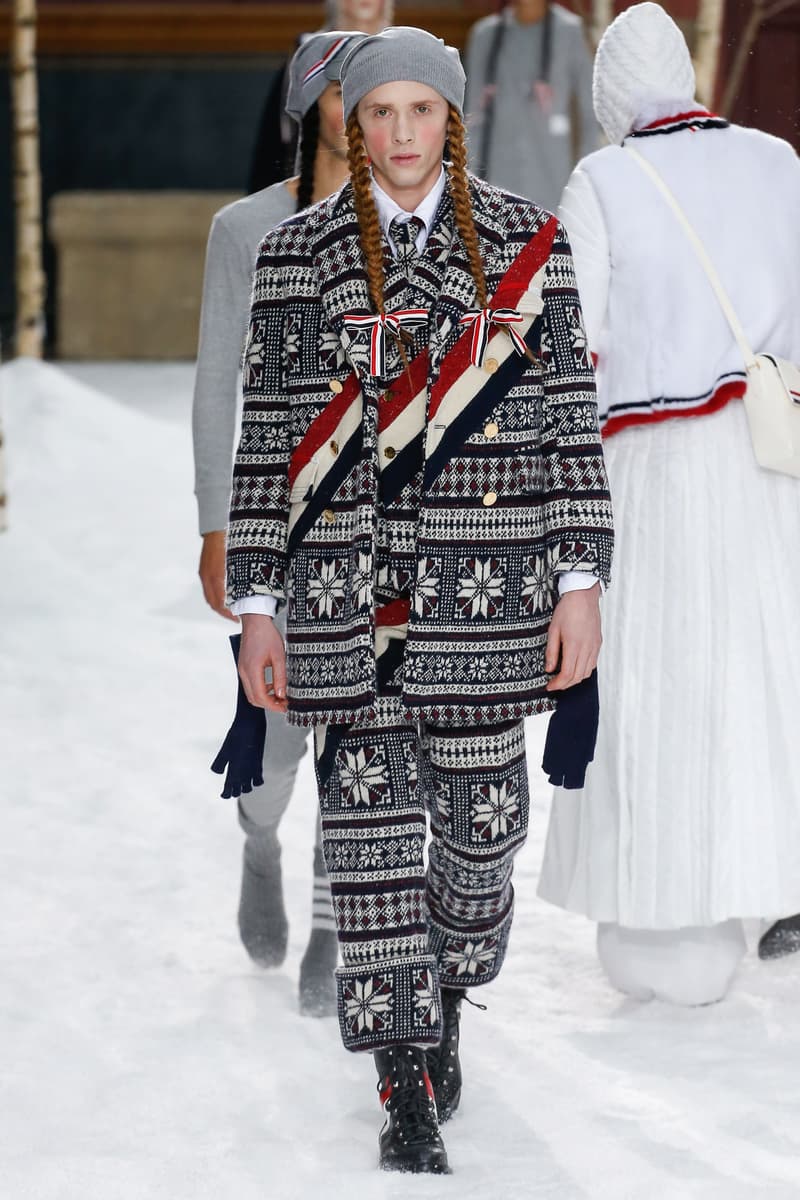 Thom Browne 2018 秋冬系列
