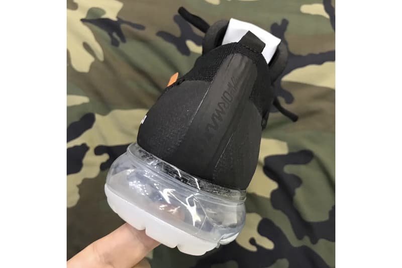 Virgil Abloh x Nike Air VaporMax 2018 黑色版本最新圖輯一覽ㄋ