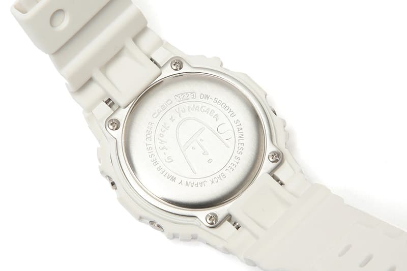 G-SHOCK x ⻑場雄全新聯名「DW-5600YU」別注腕錶