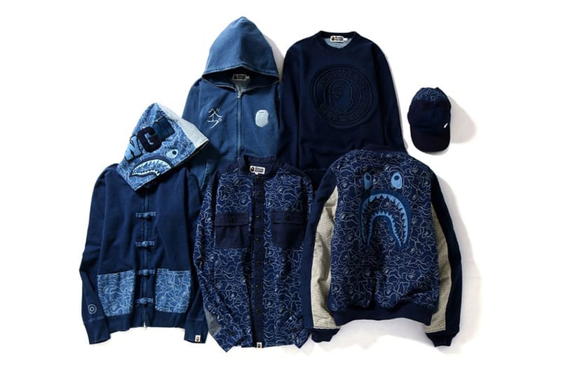 A BATHING APE® 2018 春夏 INDIGO 别注系列登场