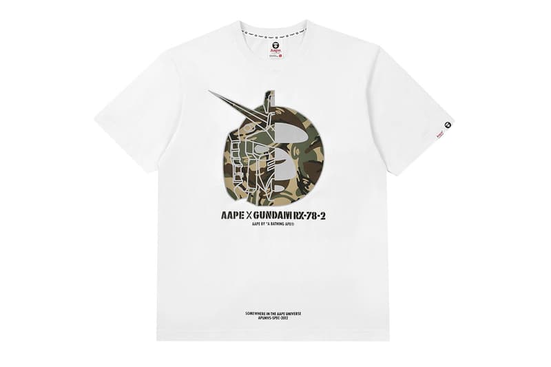 AAPE BY A BATHING APE® x GUNDAM 全新聯名系列