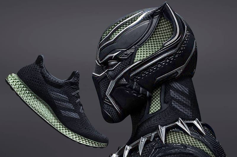 藝術家打造 adidas Futurecraft 4D 概念的「黑豹」形象