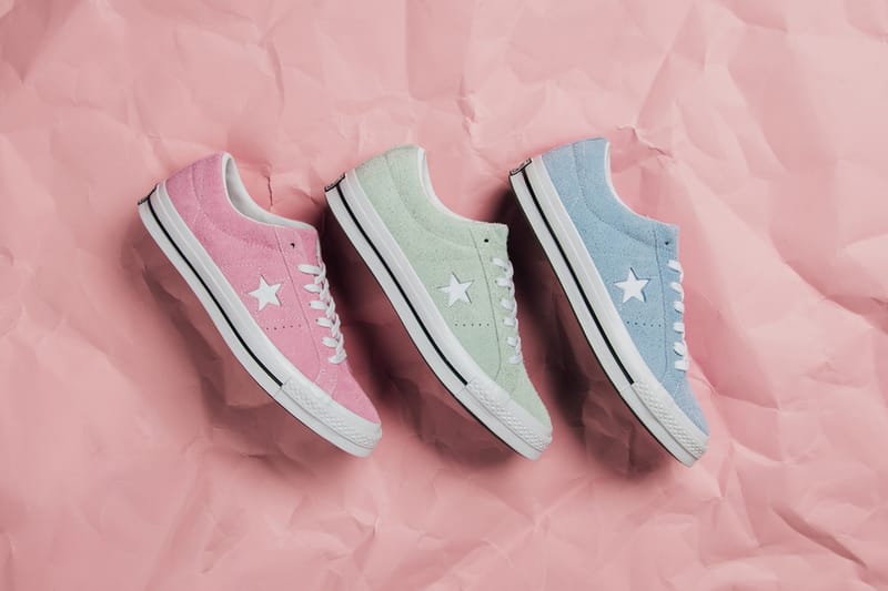 Converse One Star 全新「Cotton Candy」系列