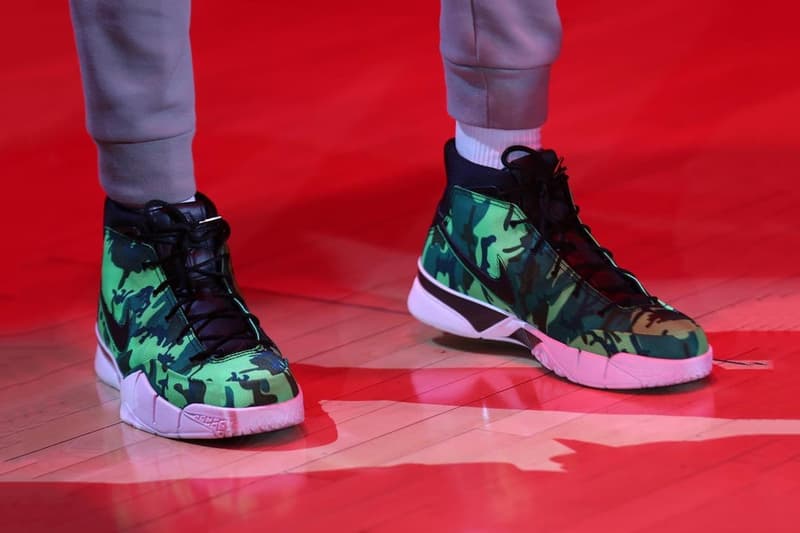 Giannis Antetokounmpo 曝光 UNDEFEATED x Nike Kobe 1 Protro 隱藏版配色