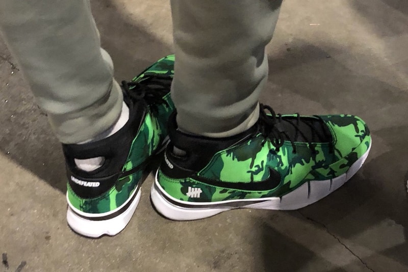Giannis Antetokounmpo 曝光 UNDEFEATED x Nike Kobe 1 Protro 隱藏版配色