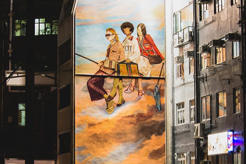 Gucci 最新 Art Wall 現身香港