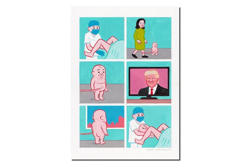 Joan Cornellà 发表全新画作諷刺 Donald Trump