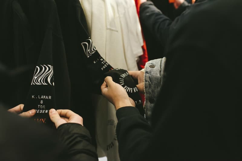 直擊 Kendrick Lamar「DAMN.」巴黎期間限定店鋪發售現場