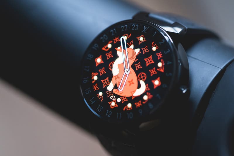 Louis Vuitton 為智能手錶 Tambour Horizon 推出全新 CNY 錶盤設計