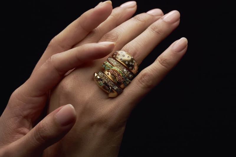 McDonald's 推出 18K 黃金鑽石「Bling Mac」戒指