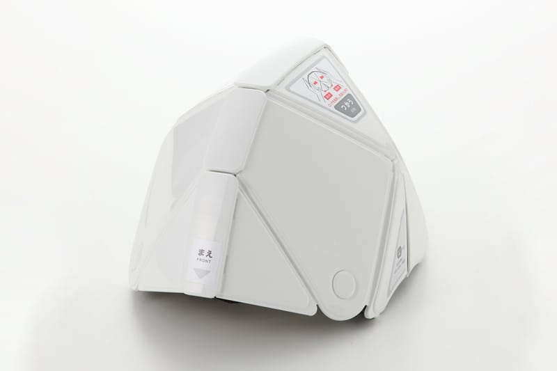 MUJI 推出折疊式頭盔