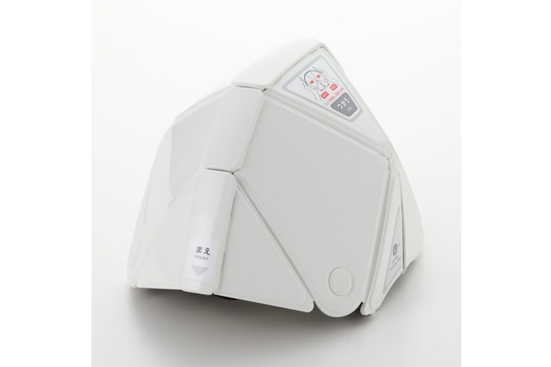 MUJI 推出折疊式頭盔