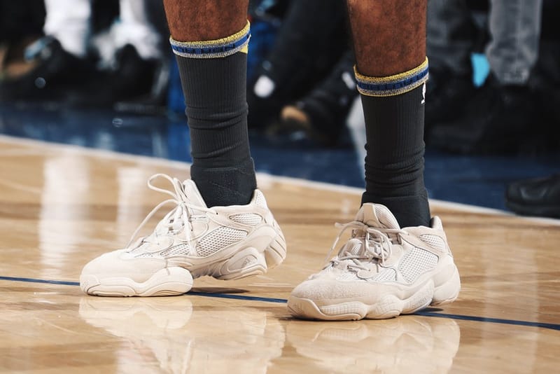 Nick Young 穿着 YEEZY 500 登上 NBA 赛场