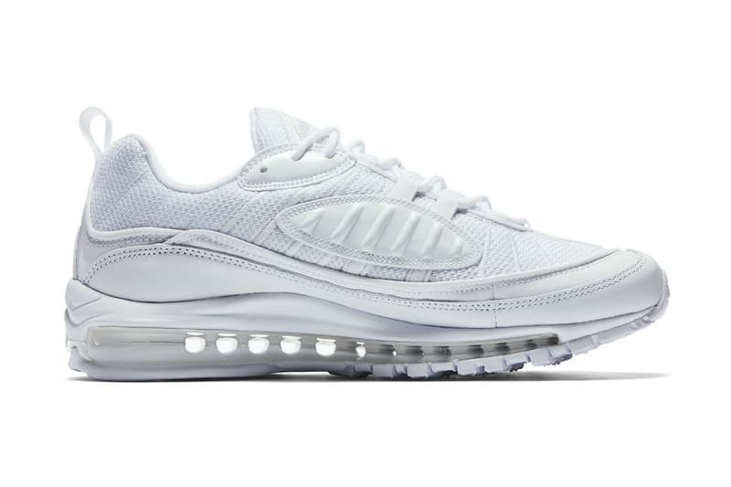 Nike Air Max 98 全新「Triple White」配色即將上架