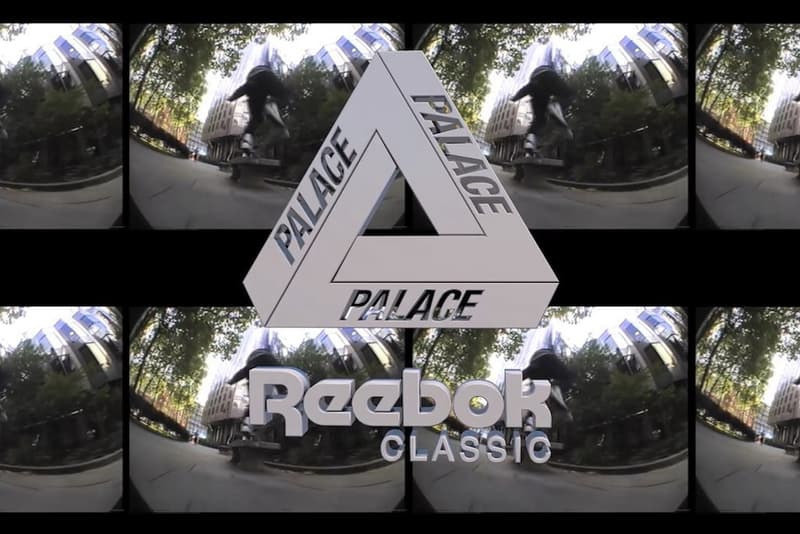 Palace 預告與 Reebok 2018 全新聯名企劃即將發佈