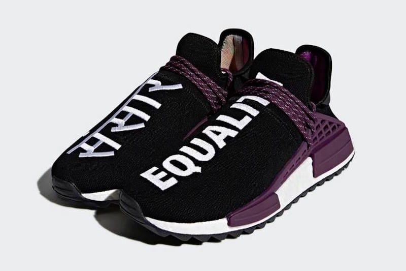Pharrell x adidas Originals 全新聯名 Hu NMD Holi 黑色版本官方圖片釋出