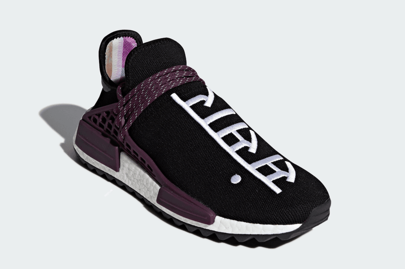 Pharrell x adidas Originals 全新聯名 Hu NMD Holi 黑色版本官方圖片釋出