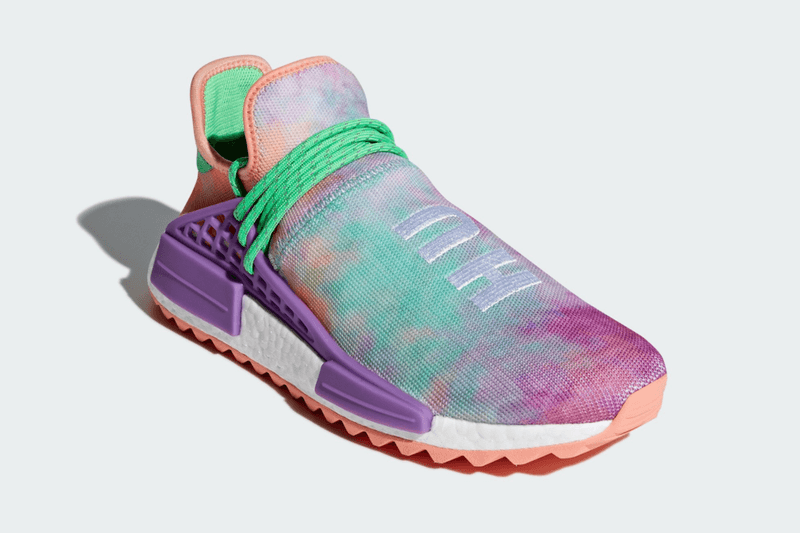 Pharrell x adidas Originals 全新聯名 Hu NMD Holi「Flash Green」配色官方圖片釋出