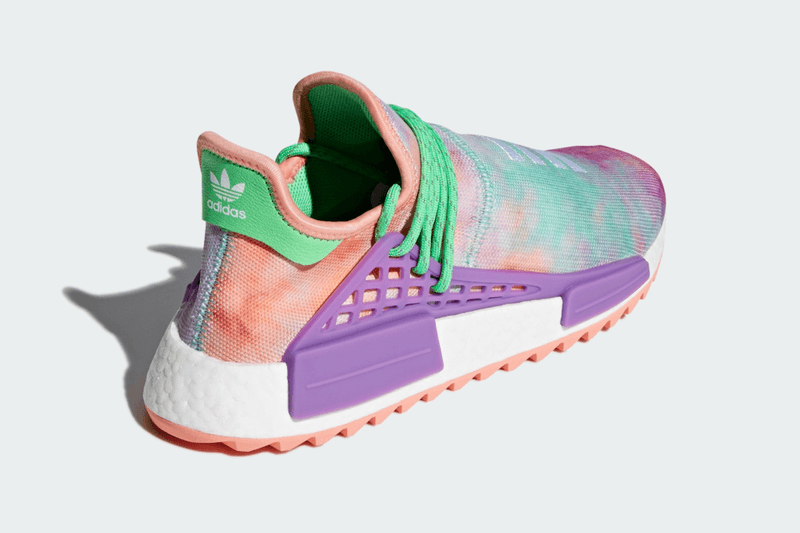 Pharrell x adidas Originals 全新聯名 Hu NMD Holi「Flash Green」配色官方圖片釋出