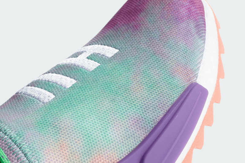Pharrell x adidas Originals 全新聯名 Hu NMD Holi「Flash Green」配色官方圖片釋出