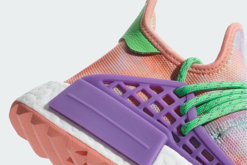 Pharrell x adidas Originals 全新聯名 Hu NMD Holi「Flash Green」配色官方圖片釋出