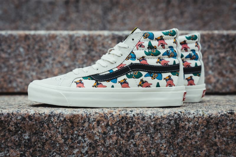 近賞《SpongeBob SquarePants》x Vans Sk8-Hi 及 Slip On 聯名鞋款