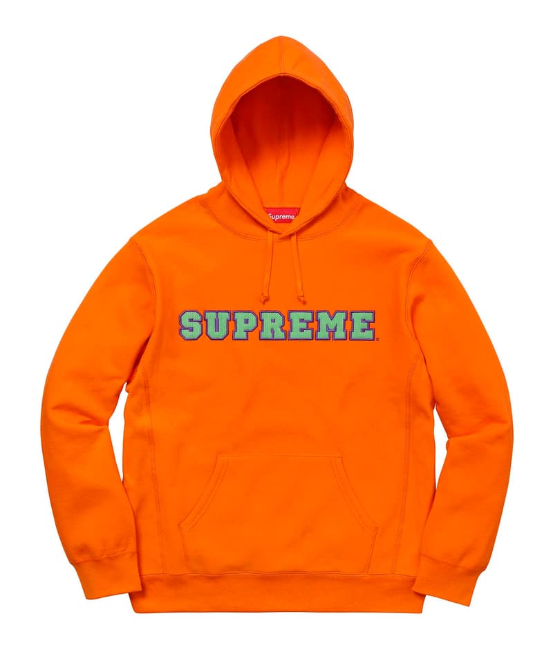 Supreme 2018 春夏衛衣系列