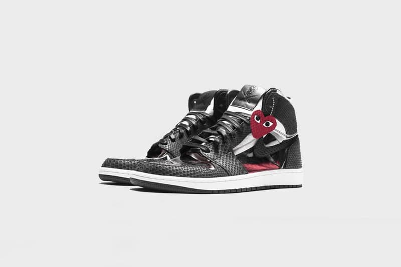 The Shoe Surgeon 打造 Air Jordan 1「COMME des GARÇONS 」定製鞋款
