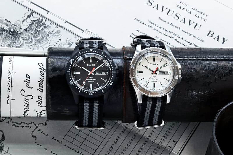 Timex + Todd Snyder「Maritime Sport MS1」全新聯名腕錶