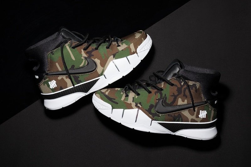 近賞 UNDEFEATED x Nike Kobe 1 Protro 迷彩聯名設計