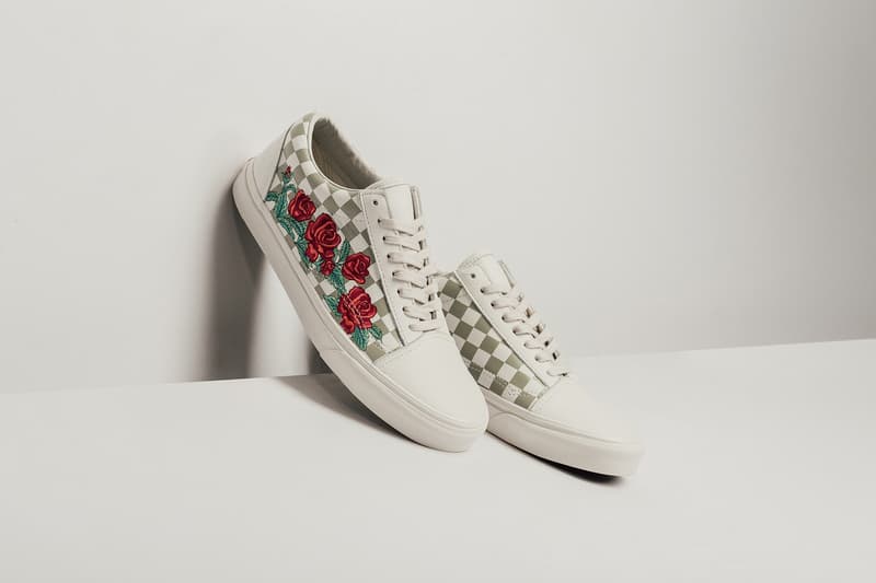 Vans 2018 春夏全新「Rose Embroidery」系列