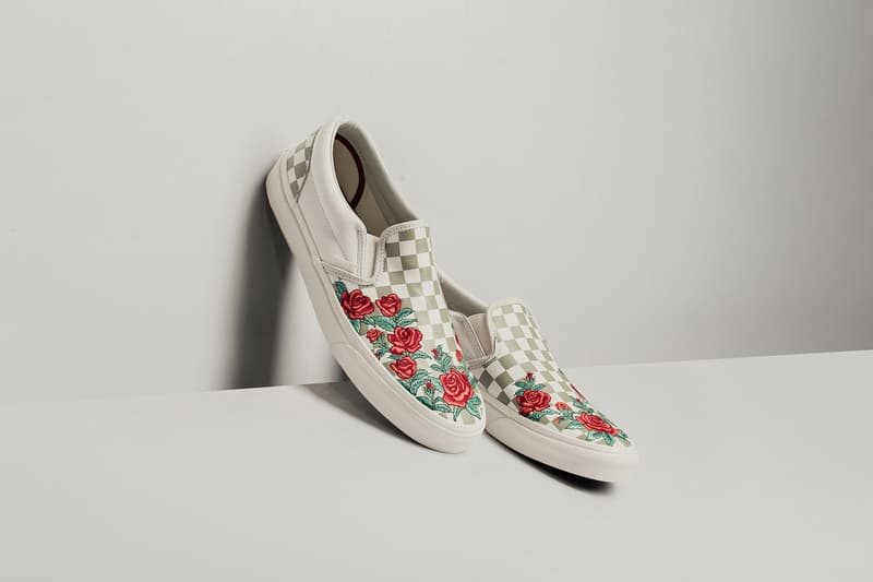 Vans 2018 春夏全新「Rose Embroidery」系列