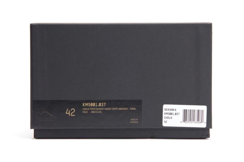 YEEZY Season 6 全新鞋款 Chalk Thick Snaggy Suede Crepe Sneaker 曝光