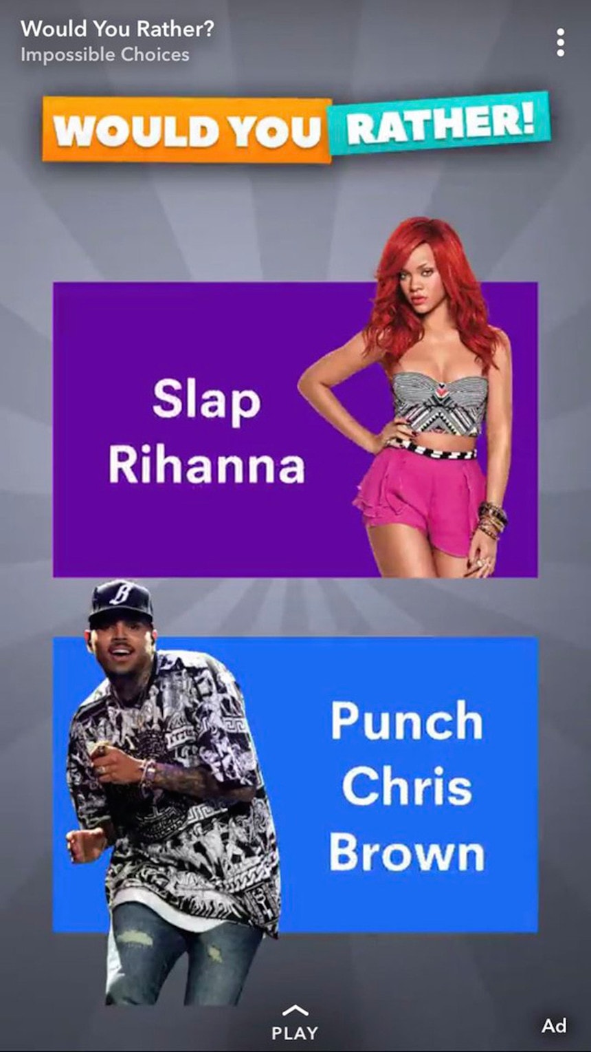 为何 Rihanna 会与 Snapchat 起冲突？