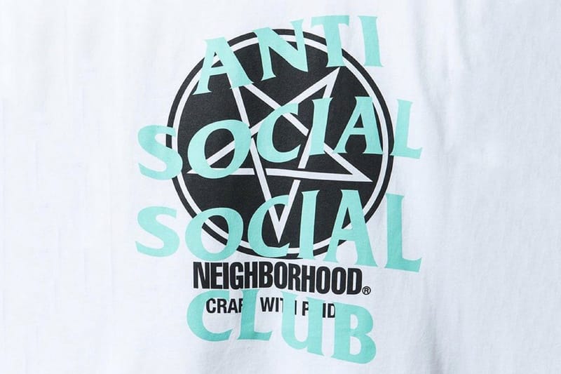 NEIGHBORHOOD x Anti Social Social Club 联名别注 T-Shirt