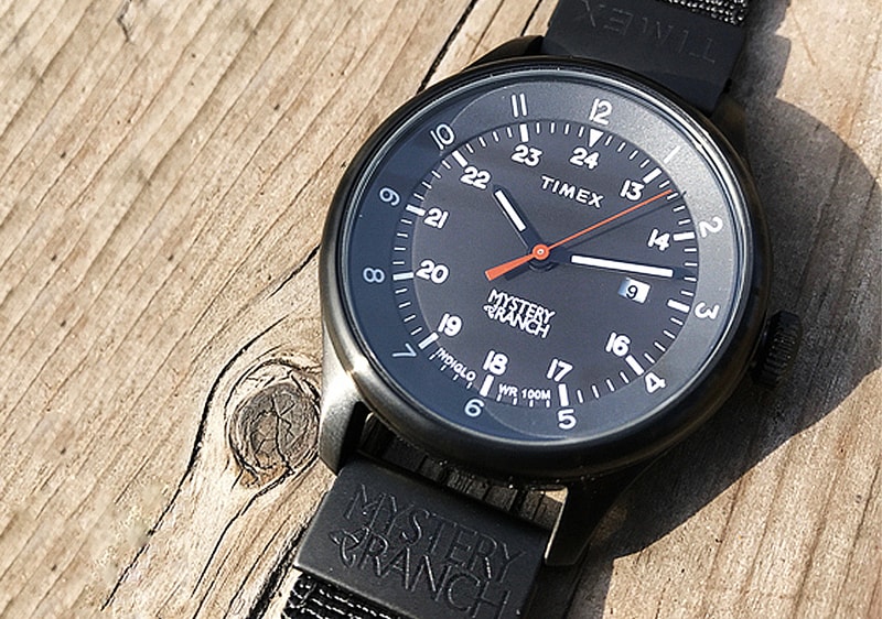 TIMEX x MYSTERY RANCH 军事风格聯名腕表