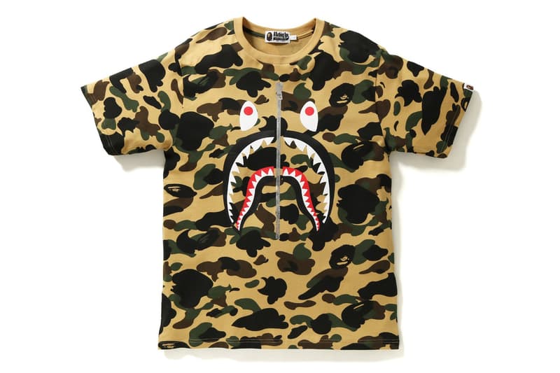 A BATHING APE 打造全新 1ST CAMO「鯊魚頭」系列