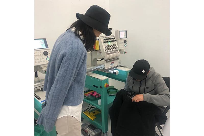 JUICE LA 限时提供客製化 CLOT 刺繡服务