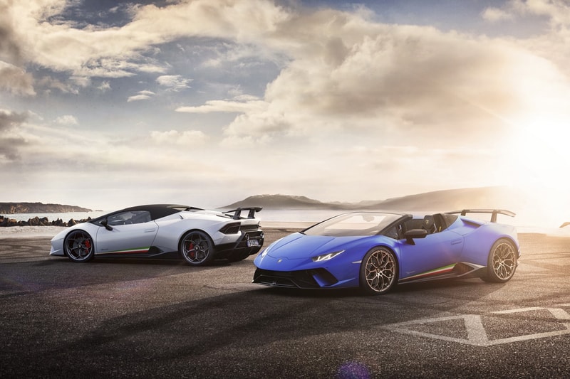 Lamborghini 推出 Huracan Performante Spyder 敞篷版超級跑車