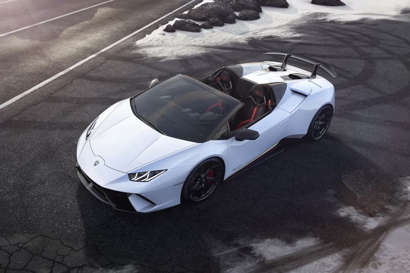 Lamborghini 推出 Huracan Performante Spyder 敞篷版超級跑車
